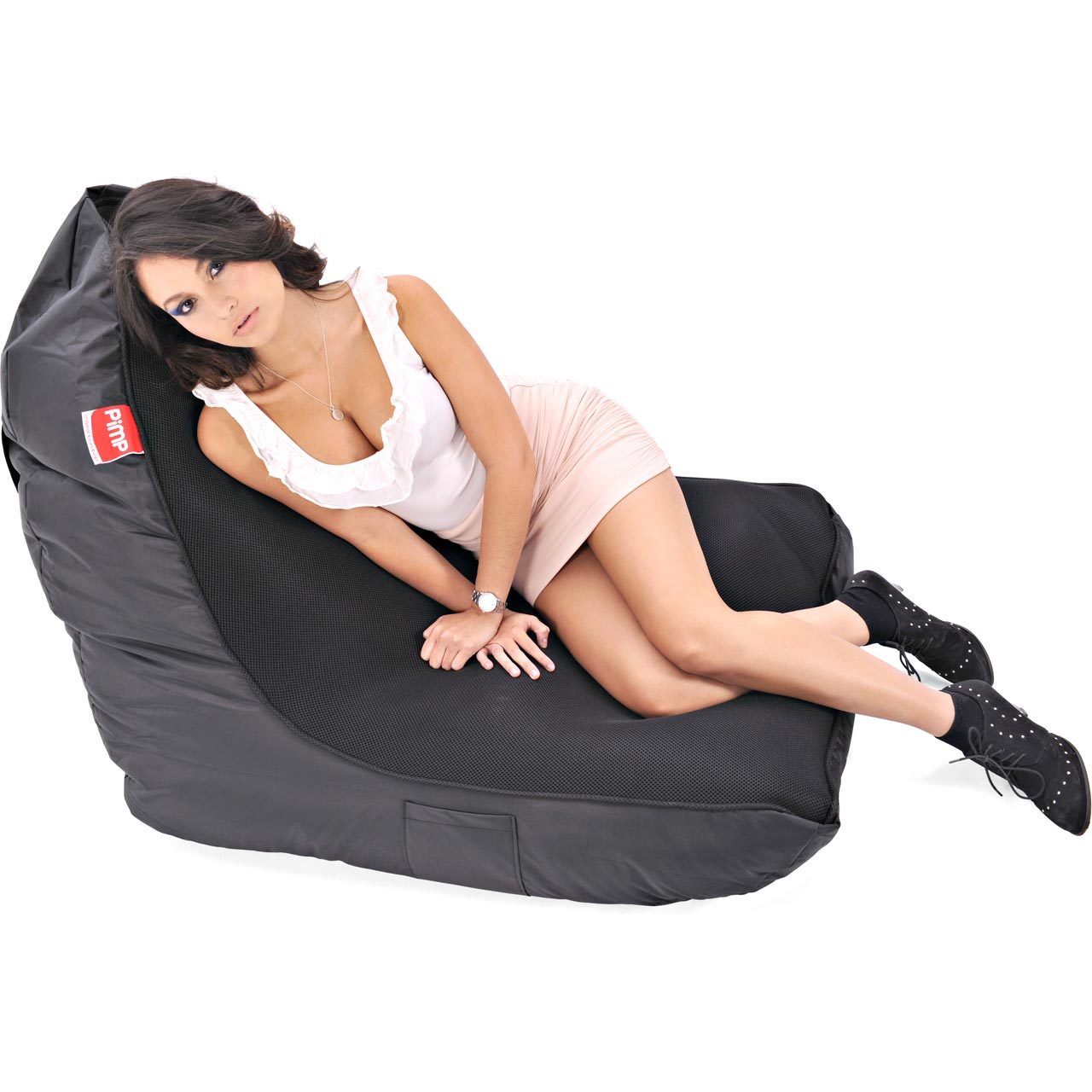 VIP Bean Bag Sofa (Gangsta Black)