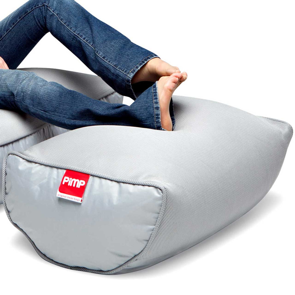 VIP Bean Bag Ottoman (Shady Grey)