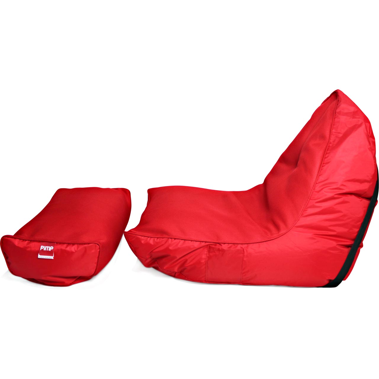 VIP Bean Bag Sofa + Ottoman Set (Street Cred Red)