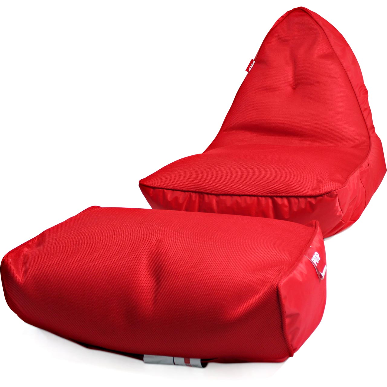 VIP Bean Bag Sofa + Ottoman Set (Street Cred Red)