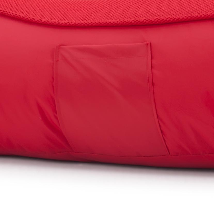 VIP Bean Bag Sofa + Ottoman Set (Street Cred Red)